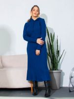 Saia Feminina de Tricô Midi Canelada Atena