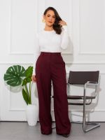 Blusa Feminina Tricô Modal Básica Manga Longa Pati