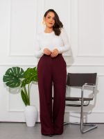 Blusa Feminina Tricô Modal Básica Manga Longa Pati