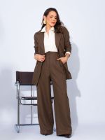 Blazer Feminino Alfaiataria com Bolsos Marcela