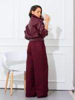 Calça Feminina Alfaiataria Reta com Bolsos Marcela