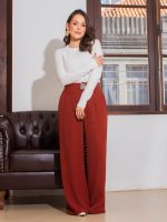 Blusa Feminina Tricô Modal Básica Manga Longa Mel