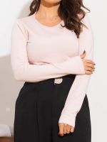 Blusa Feminina Térmica Básica Manga Longa Bella