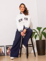 Jaqueta Feminina College Moletom New York Liz