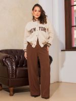 Jaqueta Feminina College Moletom New York Liz