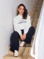 Blusa Feminina Moletom Bordada Hamptons Marcela