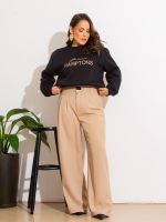 Blusa Feminina Moletom Bordada Hamptons Marcela