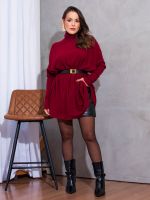 Blusão Feminino Tricô Modal Gola Alta Isadora