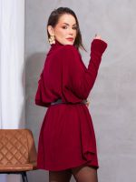 Blusão Feminino Tricô Modal Gola Alta Isadora