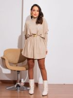 Blusão Feminino Tricô Modal Gola Alta Isadora
