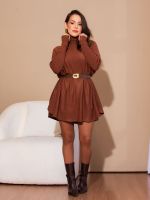 Blusão Feminino Tricô Modal Gola Alta Isadora