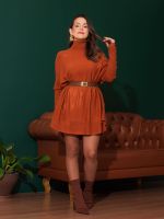 Blusão Feminino Tricô Modal Gola Alta Isadora