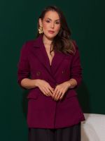 Blazer Feminino Alfaiataria Acinturado Scarlett