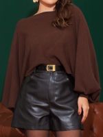 Blusa Feminina Tricô Canelado Manga Longa Ana
