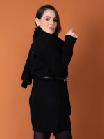 Conjunto Feminino Vestido em Tricô com Lenço Angelina