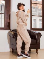 Conjunto Feminino Plush com Capuz Taís