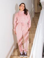 Conjunto Feminino Plush com Capuz Taís