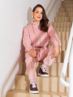 Conjunto Feminino Plush com Capuz Taís