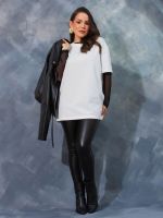 T-Shirt Feminina Oversized Básica Alice