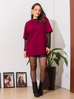 T-Shirt Feminina Oversized Básica Alice