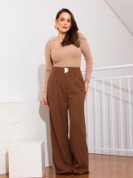 Body Feminino Canelado Manga Longa Decote Quadrado Anne