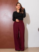 Blusa Feminina Tricô Modal Básica Manga Longa Bia