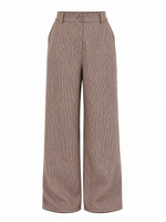 Calça Feminina Alfaiataria Pied de Poule Naty