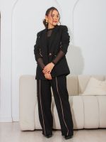 Conjunto Feminino Alfaiataria Pantalona Ariana