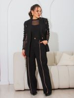 Conjunto Feminino Alfaiataria Pantalona Ariana