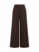 Calça Feminina Ampla com Bolsos Virginia