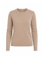 Blusa Feminina Tricô Modal Básica Manga Longa Bia