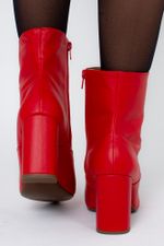 Bota Feminina Cano Curto Salto Bloco Rafaela
