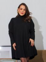 Blusão Feminino Tricô Modal Gola Alta Marcella