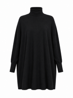 Blusão Feminino Tricô Modal Gola Alta Marcella