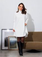 Blusão Feminino Tricô Modal Gola Alta Marcella