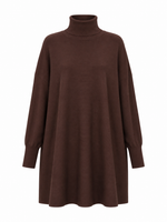Blusão Feminino Tricô Modal Gola Alta Marcella