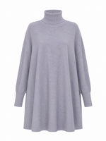 Blusão Feminino Tricô Modal Gola Alta Marcella