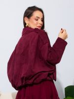 Jaqueta Feminina Oversized em Suede Dafne