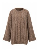 Blusa Feminina Tricô com Tranças Donatella