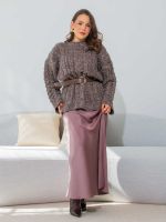 Blusa Feminina Tricô com Tranças Donatella