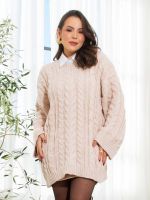 Blusa Feminina Tricô com Tranças Donatella
