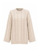 Blusa Feminina Tricô com Tranças Donatella