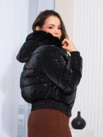 Jaqueta Feminina Puffer Peluciada Angélica
