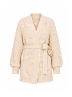 Cardigan Feminino Tricô com Faixa Clarice