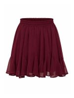 Saia Feminina Fluida em Chiffon Texturizado Mirella