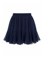 Saia Feminina Fluida em Chiffon Texturizado Mirella