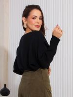 Blusa Feminina em Tricô Modal Aurora