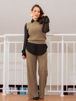 Blusa Feminina em Tricô Modal Canelado Betina