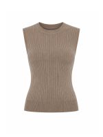 Blusa Feminina em Tricô Modal Canelado Betina