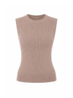 Blusa Feminina em Tricô Modal Canelado Betina